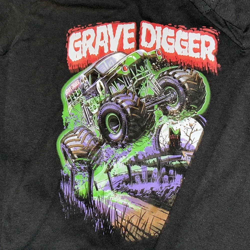 NWT Offical Monster Jam 2024 Tees (2) XS
